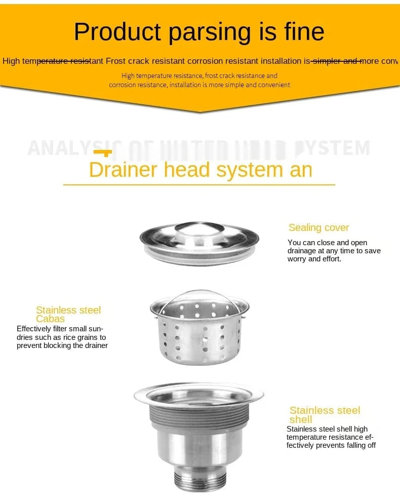 Siphon Cuisine Evier Mitigeo