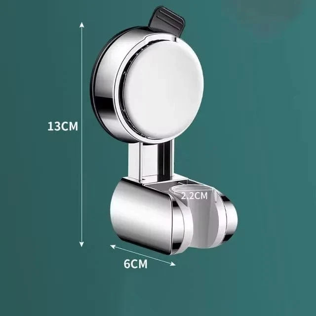 Argent Support de Pommeau de Douche à Ventouse Mitigeo