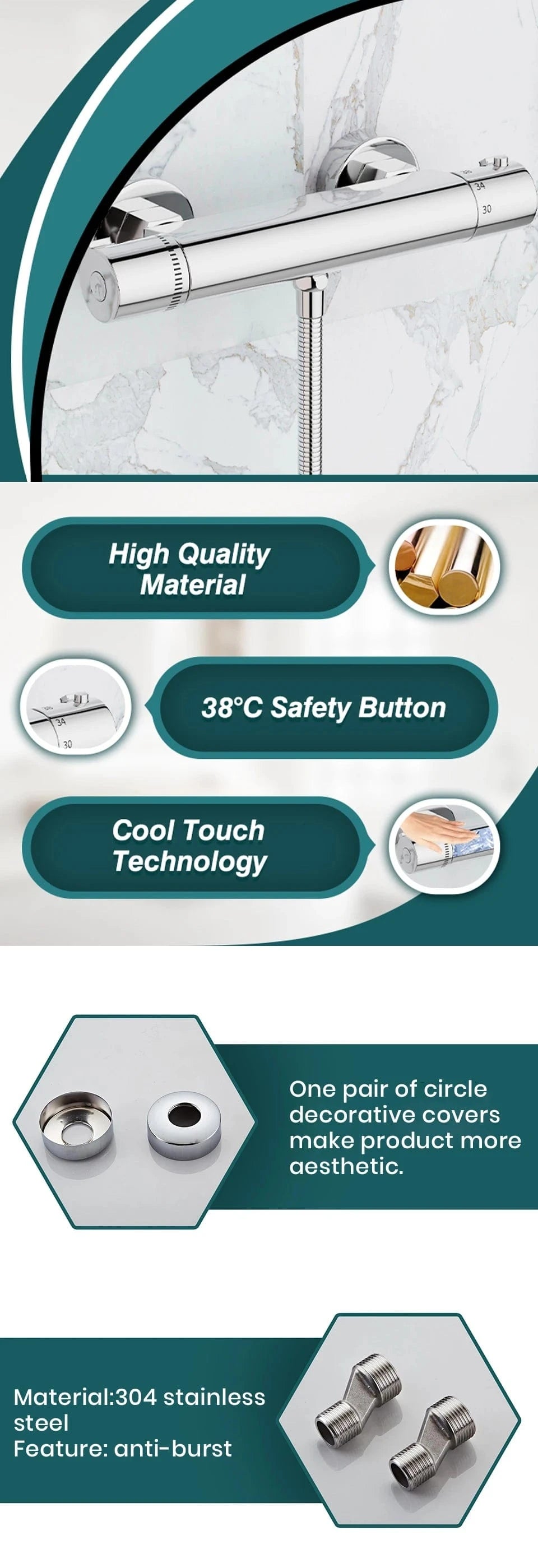 Mitigeo Thermostatique Douche