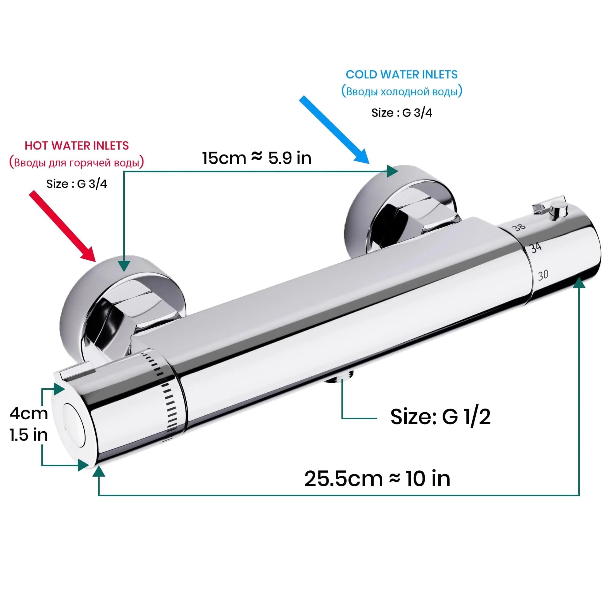 Mitigeo Thermostatique Douche