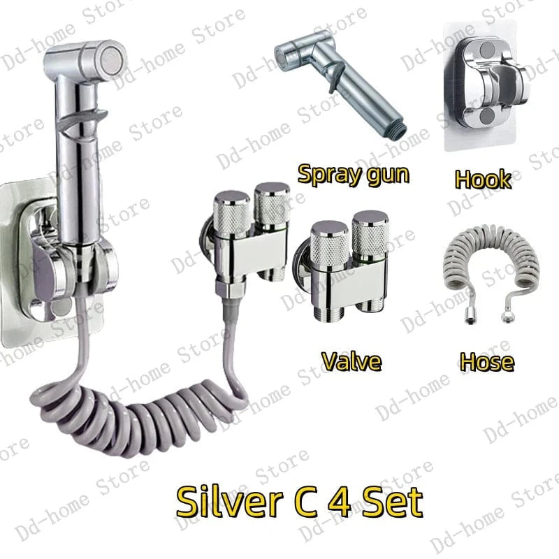 Argent A Toilette Douchette Mitigeo