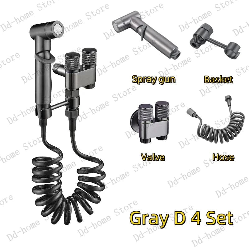 Gris B Toilette Douchette Mitigeo