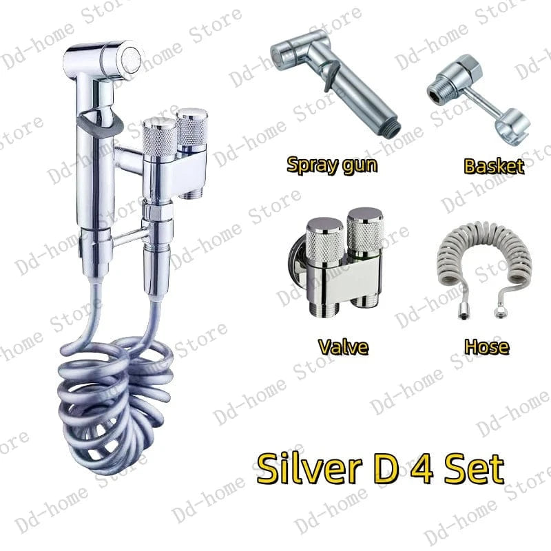 Argent B Toilette Douchette Mitigeo