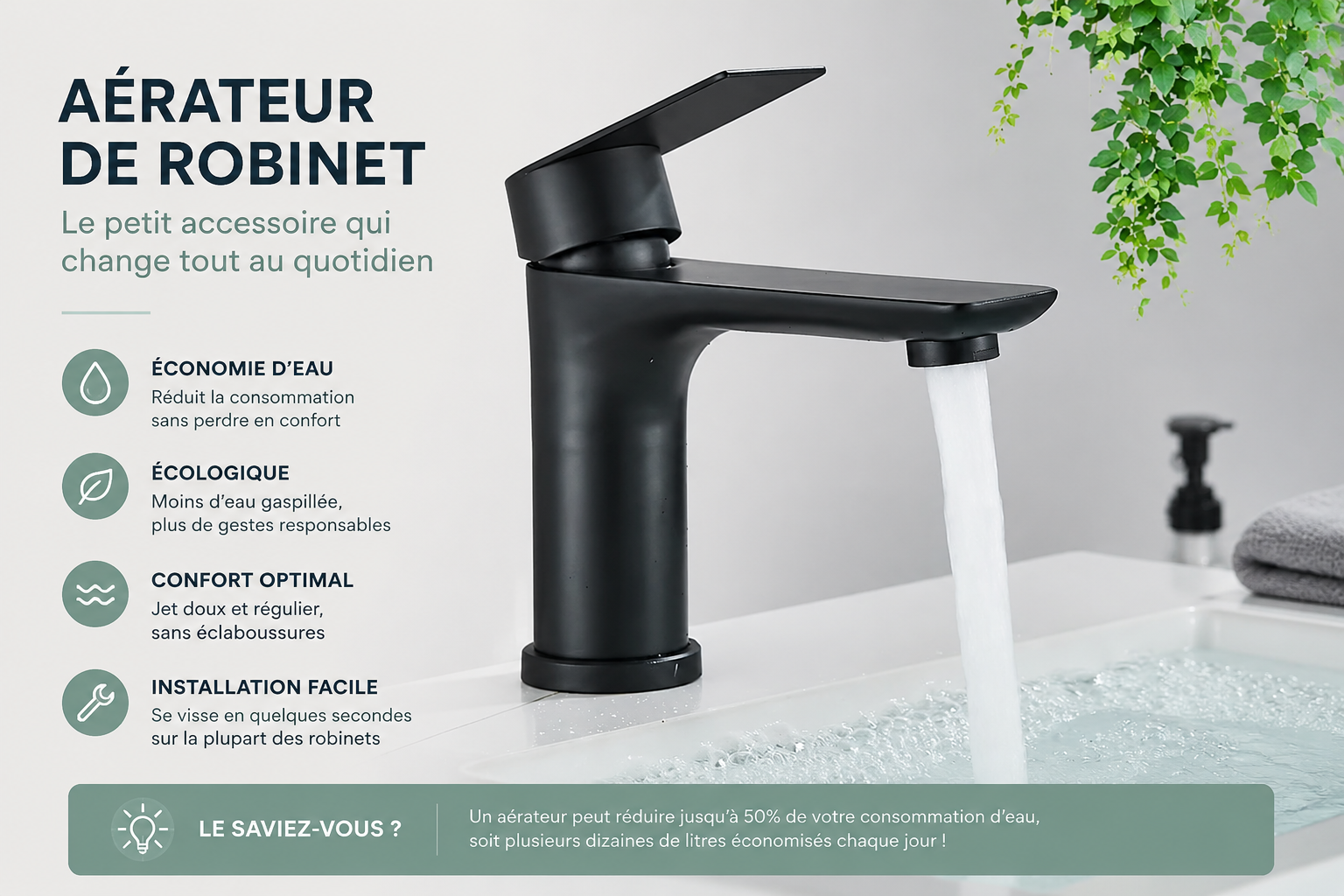 Mousseur de Robinet  Tout Ce Qu'il Faut Savoir 