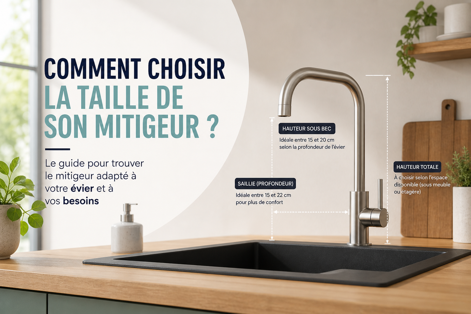 quelle taille de mitigeur choisir