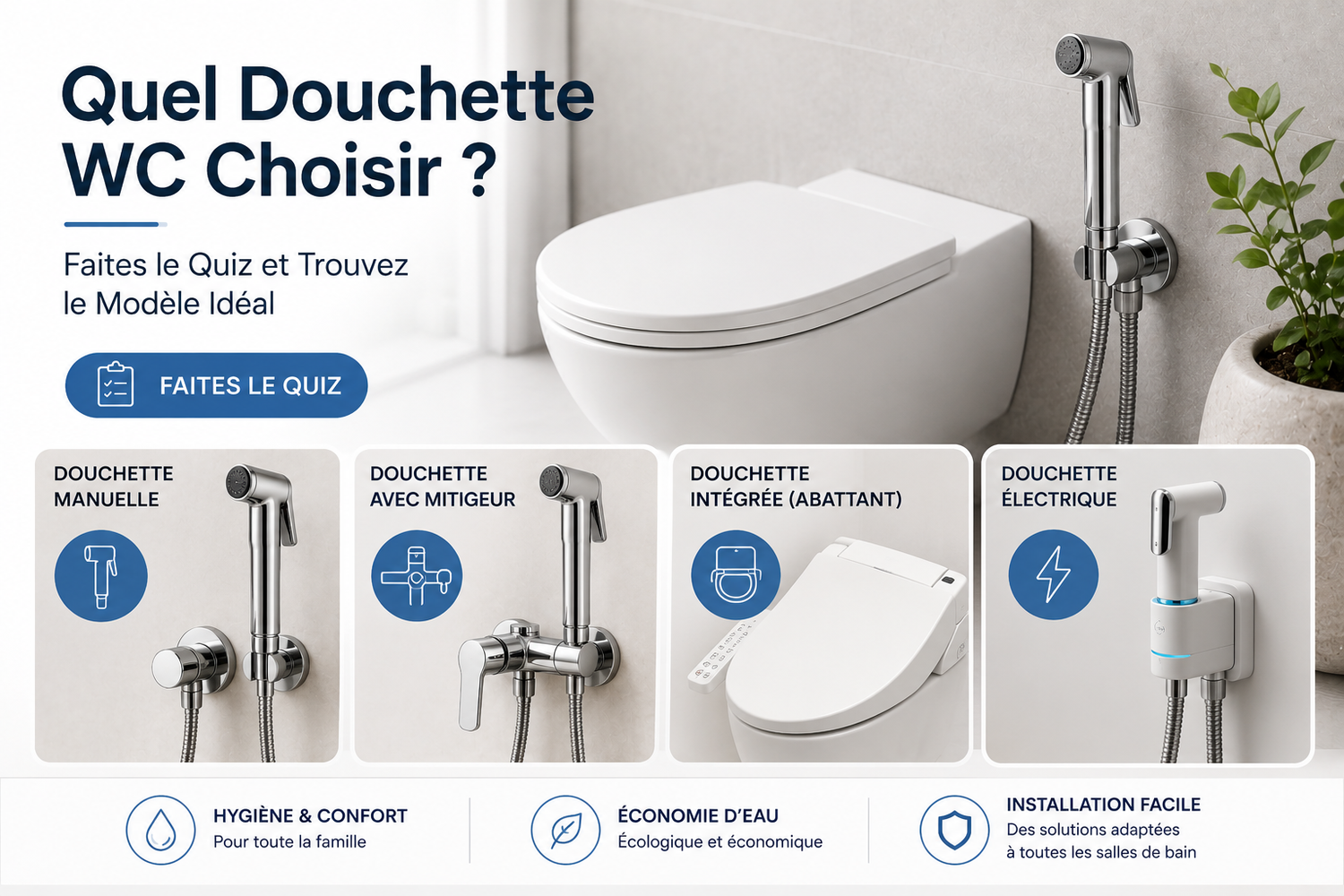 Quel Douchette WC Choisir 