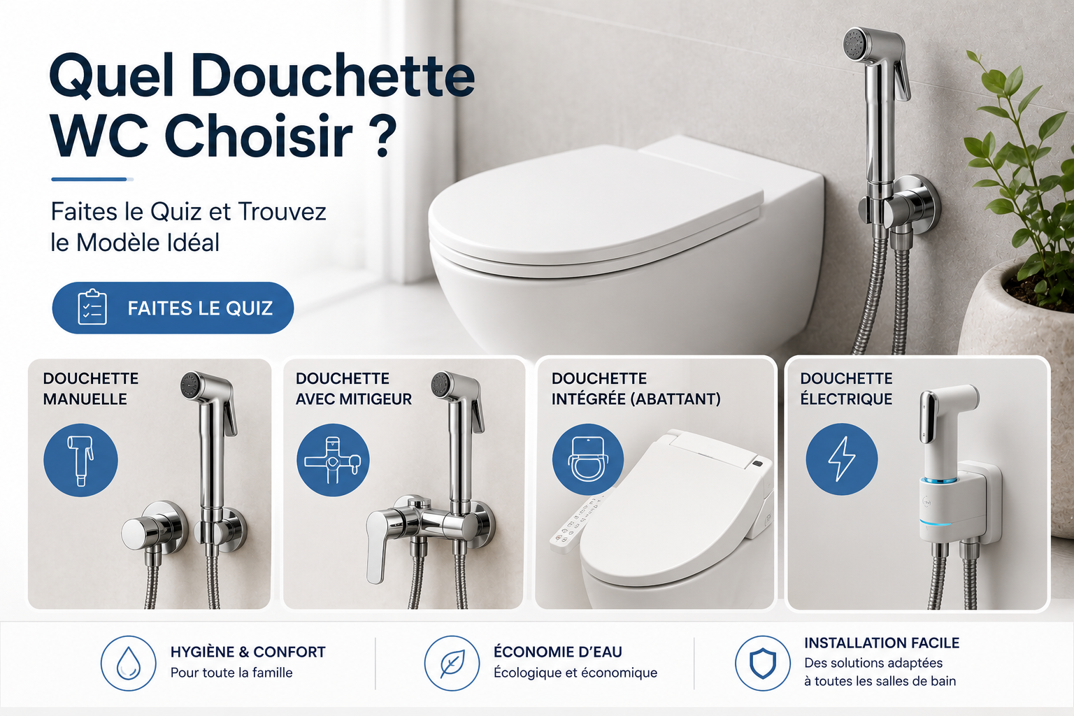 Quel Douchette WC Choisir 