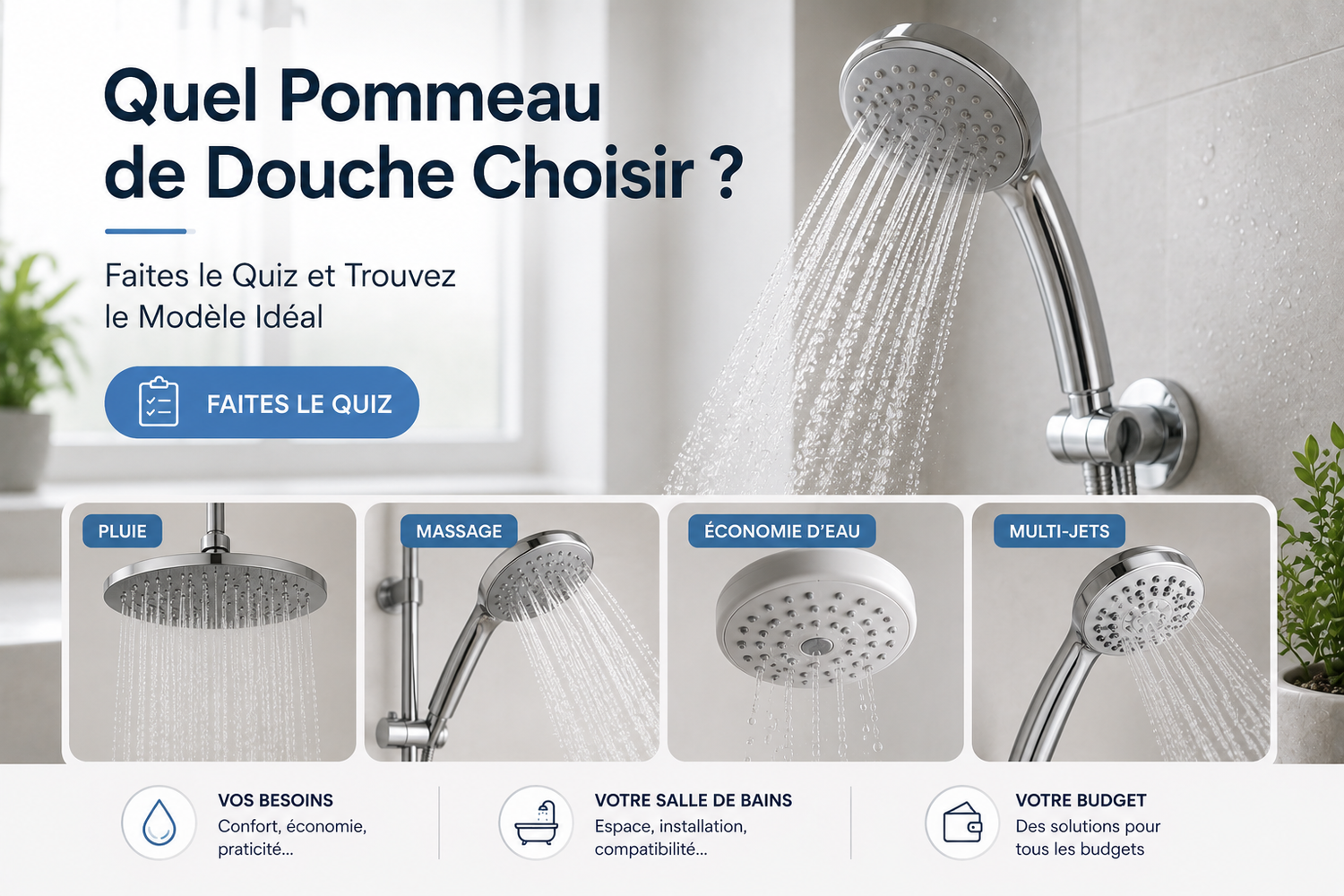 Quel Pommeau de Douche Choisir 