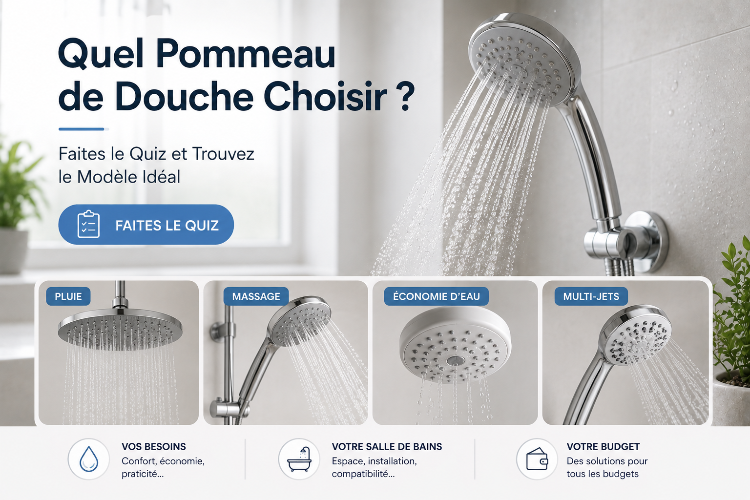 Quel Pommeau de Douche Choisir 