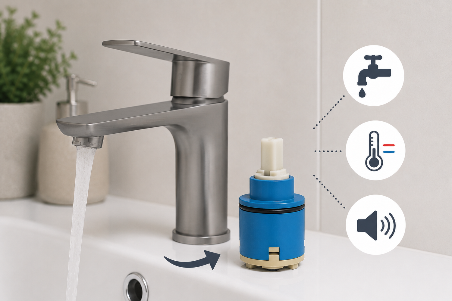 Quand faut-il changer une cartouche de mitigeur ? Le guide complet