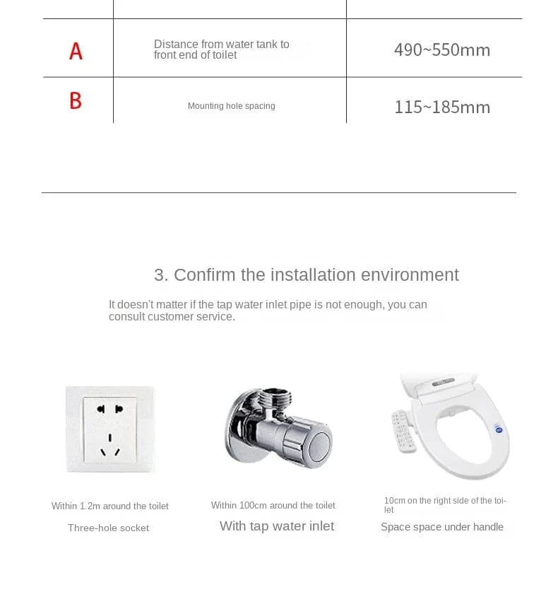 Mitigeo Abattant WC Japonais
