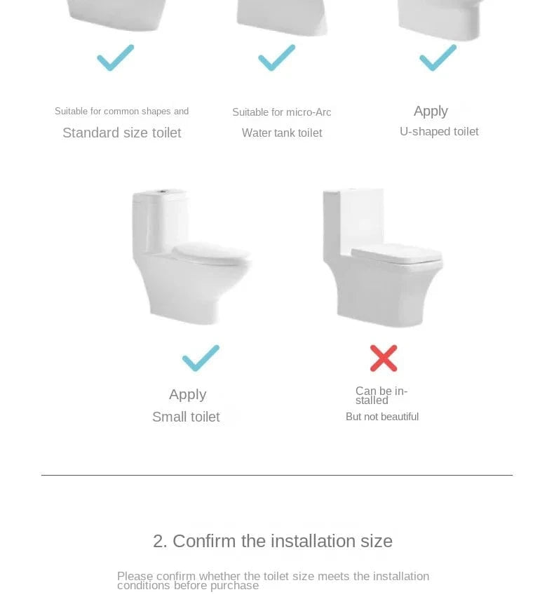 Mitigeo Abattant WC Japonais