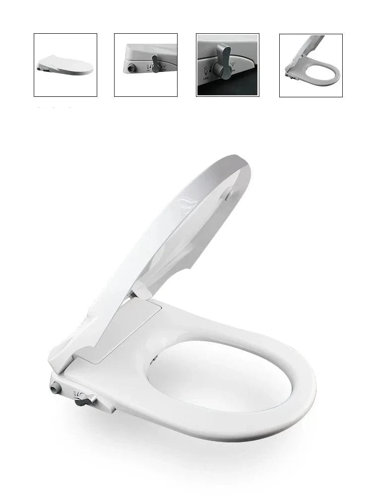 Mitigeo Siège 1-2 Abattant WC Japonais sans Electricite