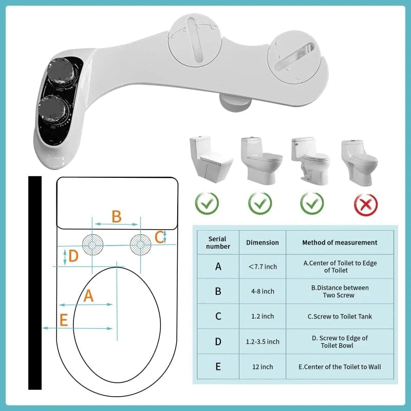 Mitigeo Adaptateur WC Japonais