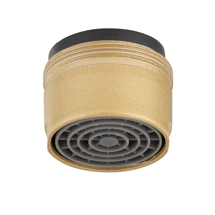 Gold Brossé Aérateur baignoire M28x100 Mitigeo