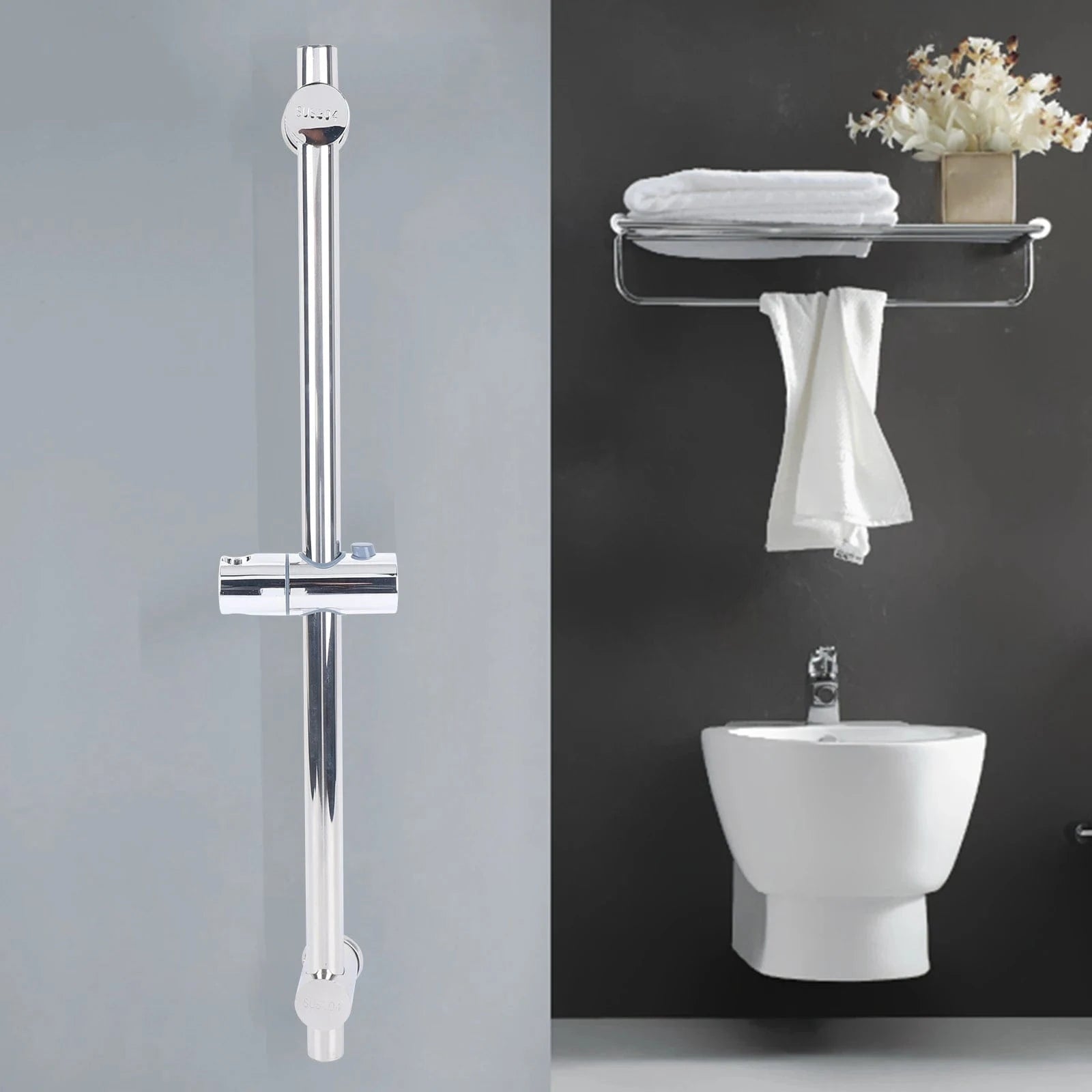 Mitigeo Barre de Pommeau de Douche
