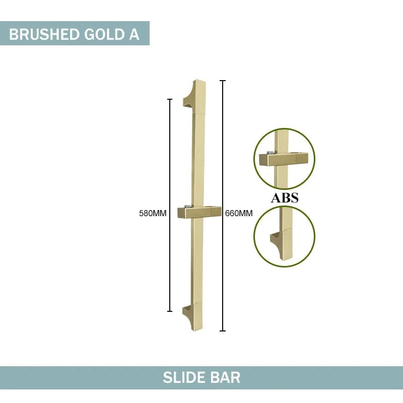 Mitigeo A Slide Bar BG Barre Pommeau de Douche