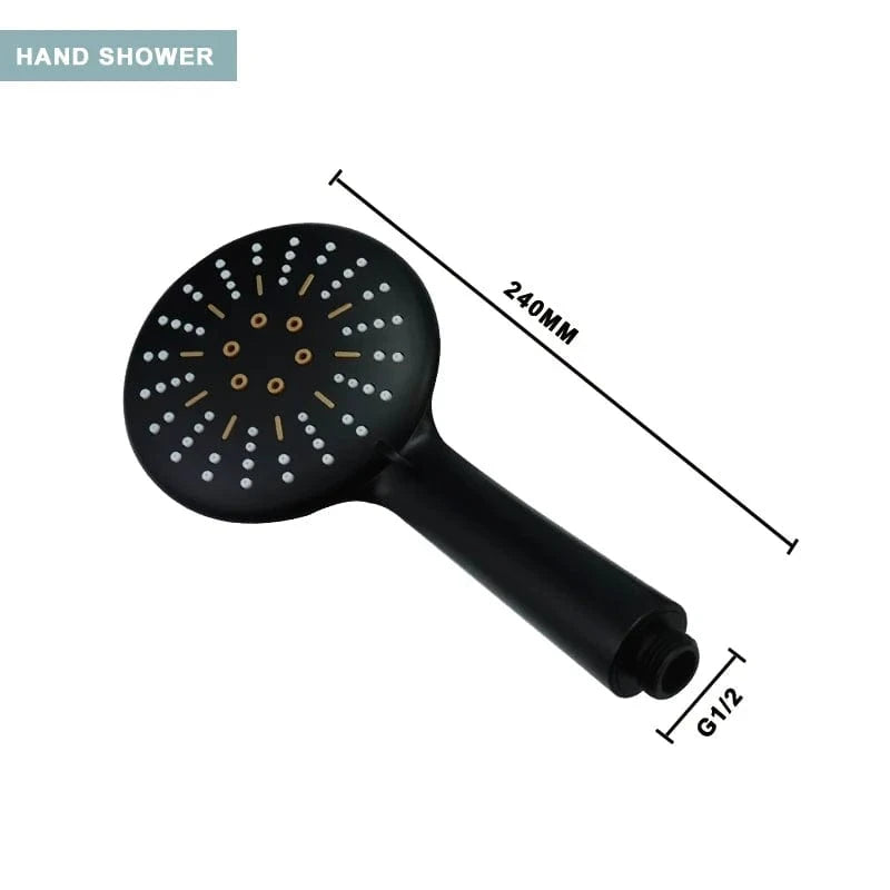 Mitigeo Shower Head Only Barre pour Pommeau de Douche