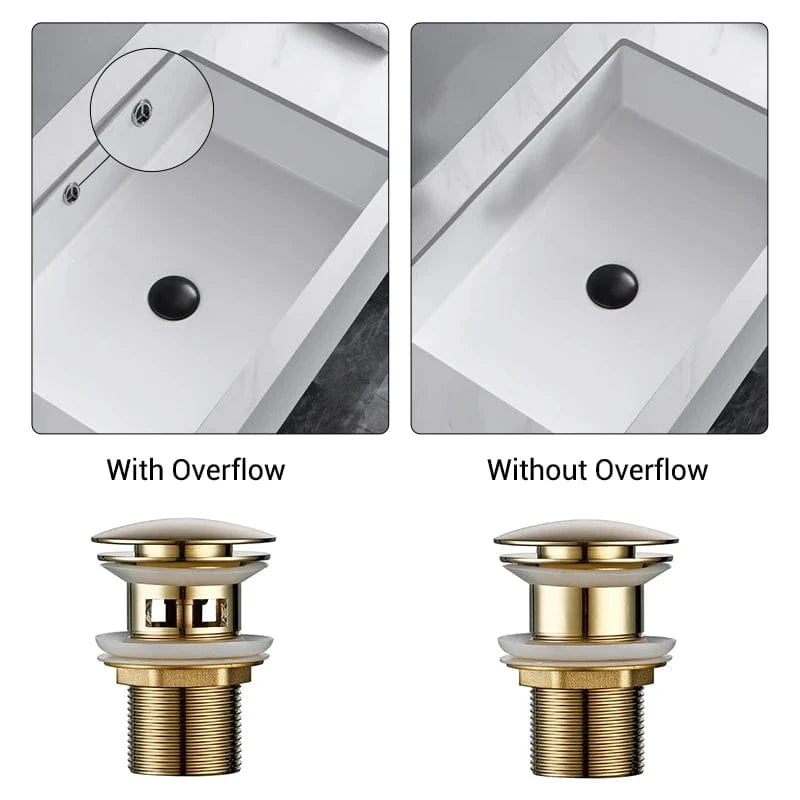 Mitigeo Bonde de Lavabo Clic Clac