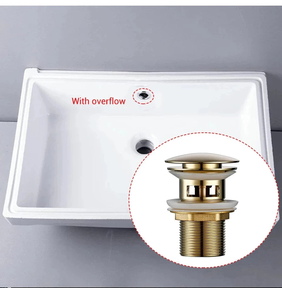 Mitigeo Bonde de Lavabo Clic Clac