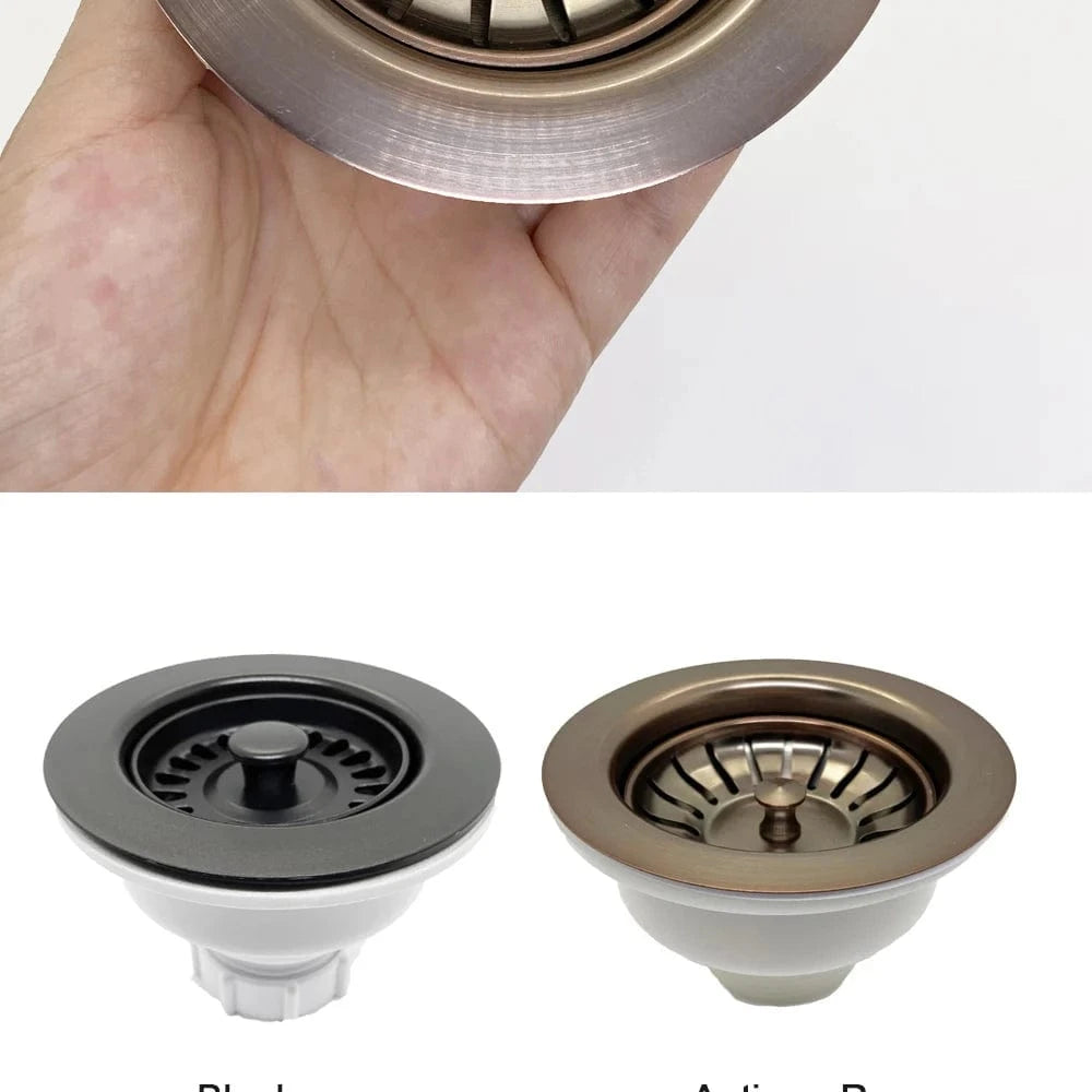 Mitigeo Bonde Inox pour Evier