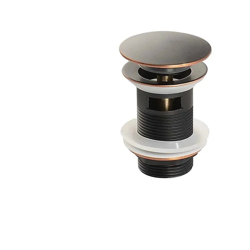 Mitigeo ORB avec trou Bonde Lavabo Poussoir