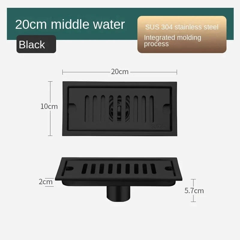 Mitigeo M 20cm Caniveaux de Douche