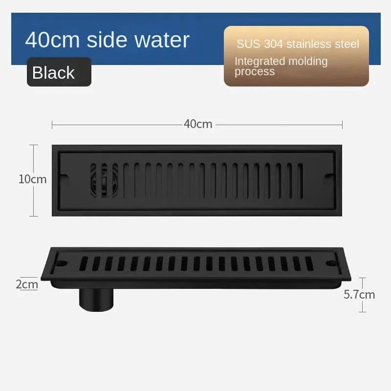 Mitigeo S 40cm Caniveaux de Douche