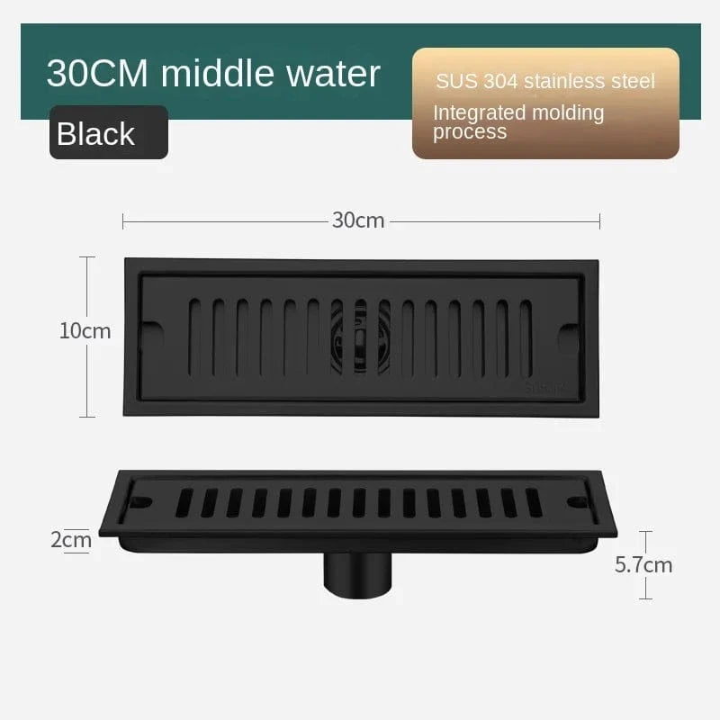 Mitigeo M 30cm Caniveaux de Douche
