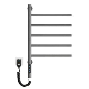 Mitigeo Gris Chauffage porte Serviette