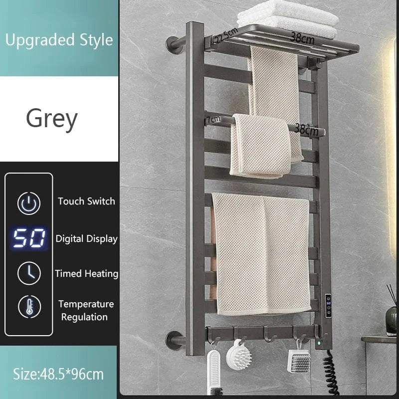 Mitigeo Grey Upgrade 96 Chauffage Porte Serviettes
