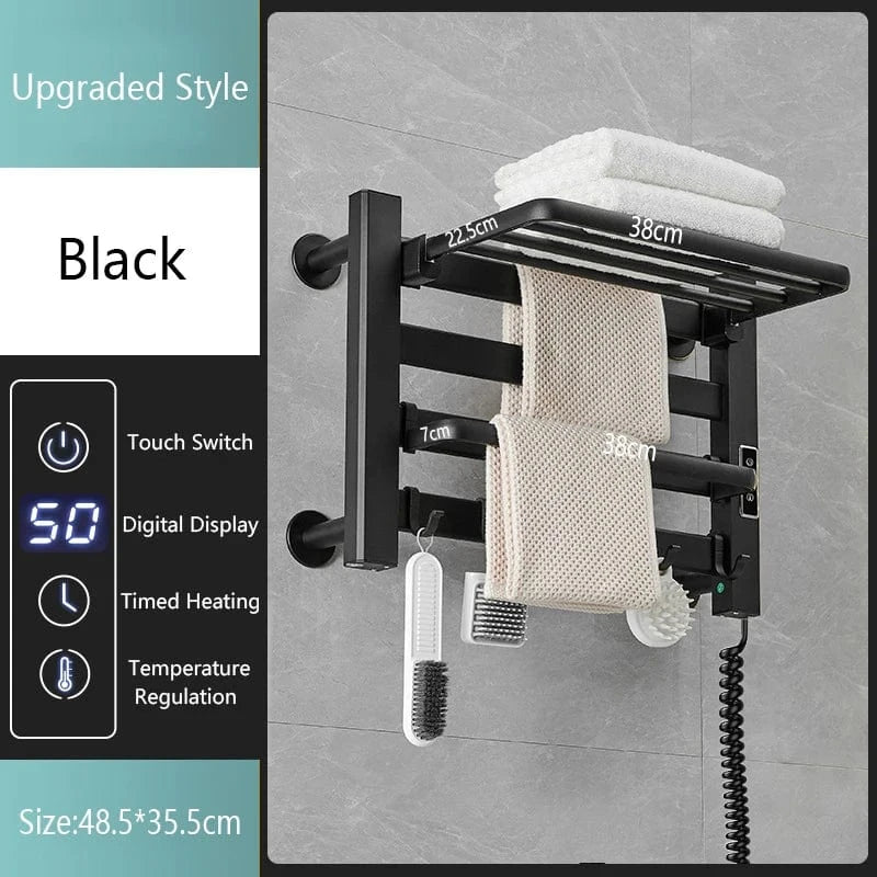 Mitigeo Black Upgrade 35 Chauffage Porte Serviettes