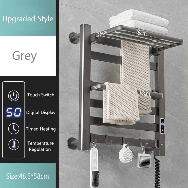 Mitigeo Grey Upgrade 58 Chauffage Porte Serviettes