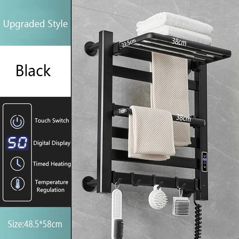 Mitigeo Black Upgrade 58 Chauffage Porte Serviettes