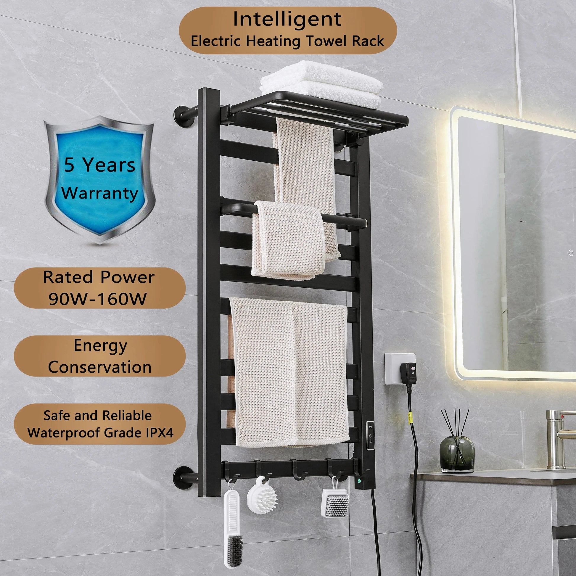 Mitigeo Chauffage Porte Serviettes