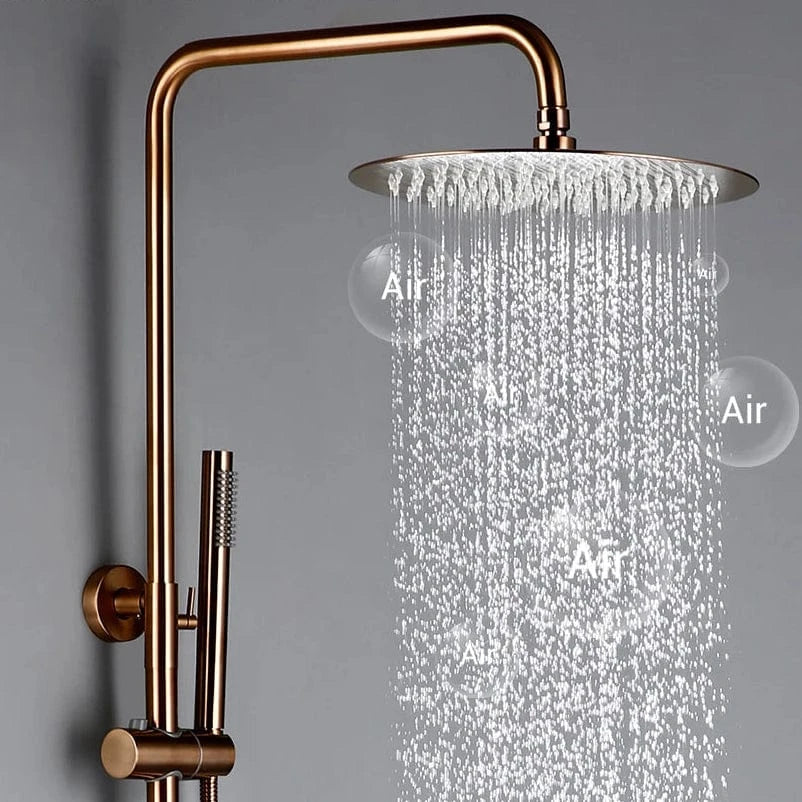 Mitigeo Colonne de Douche Doré