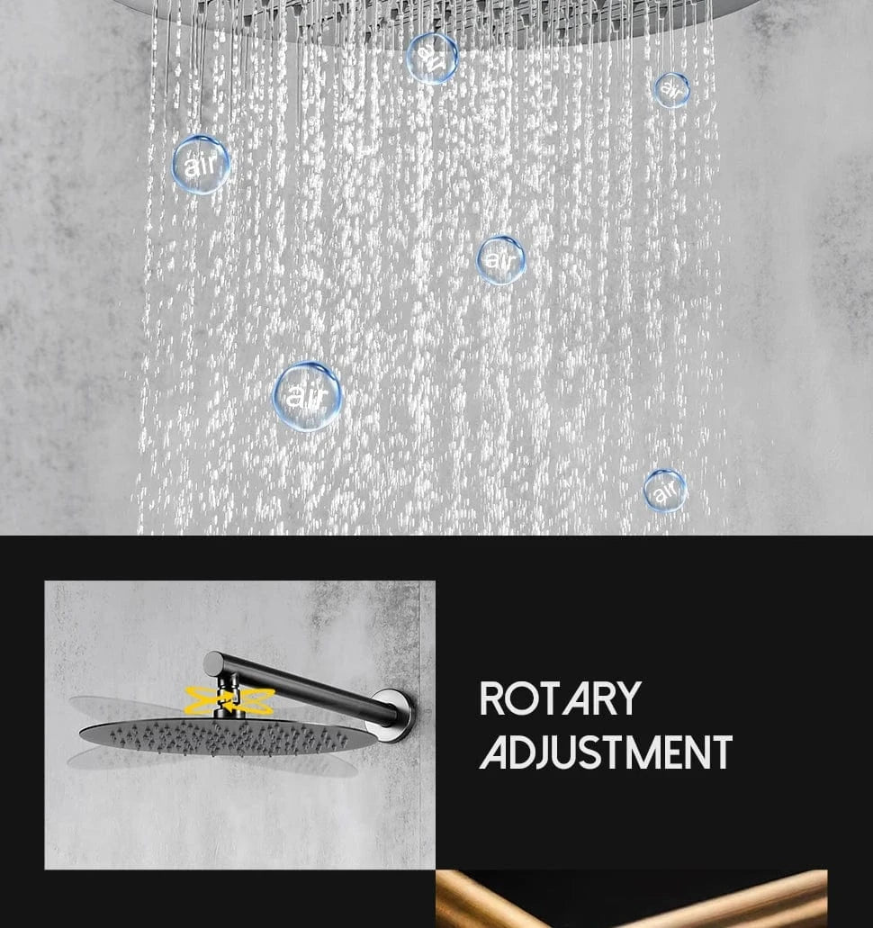 Mitigeo Colonne de Douche Encastrable