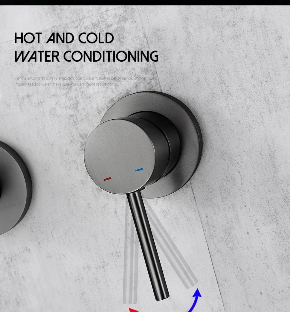 Mitigeo Colonne de Douche Encastrable
