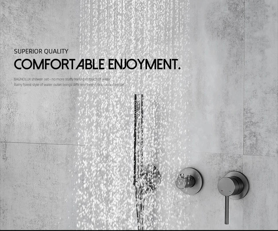 Mitigeo Colonne de Douche Encastrable
