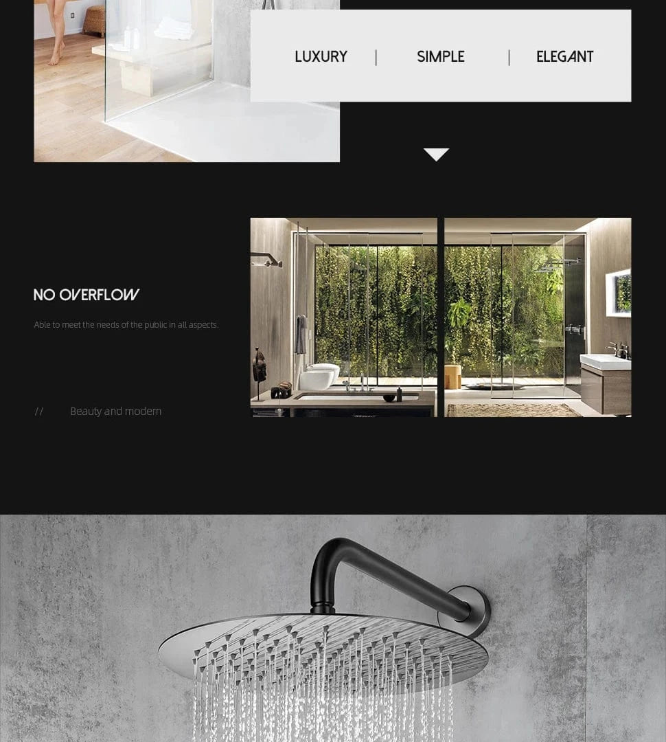 Mitigeo Colonne de Douche Encastrable