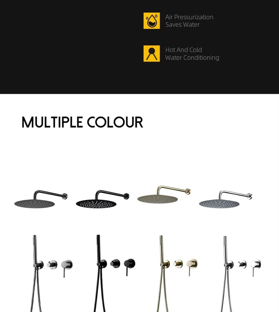 Mitigeo Colonne de Douche Encastrable