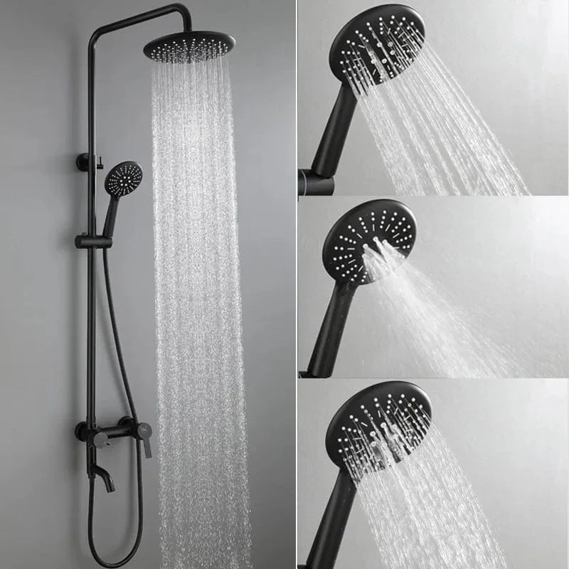 Mitigeo Colonne de Douche Noir