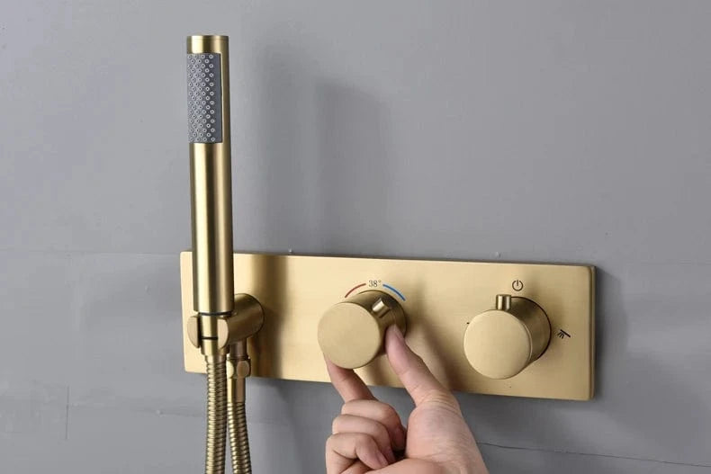 Mitigeo Colonne de Douche Or