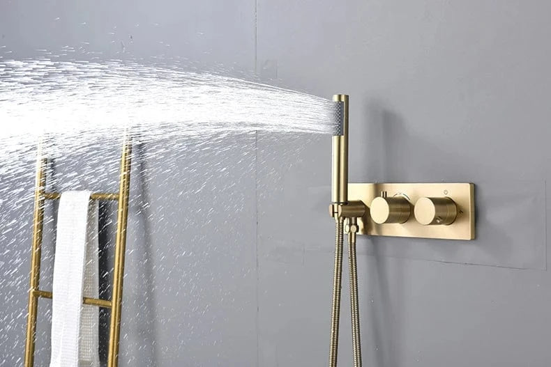 Mitigeo Colonne de Douche Or
