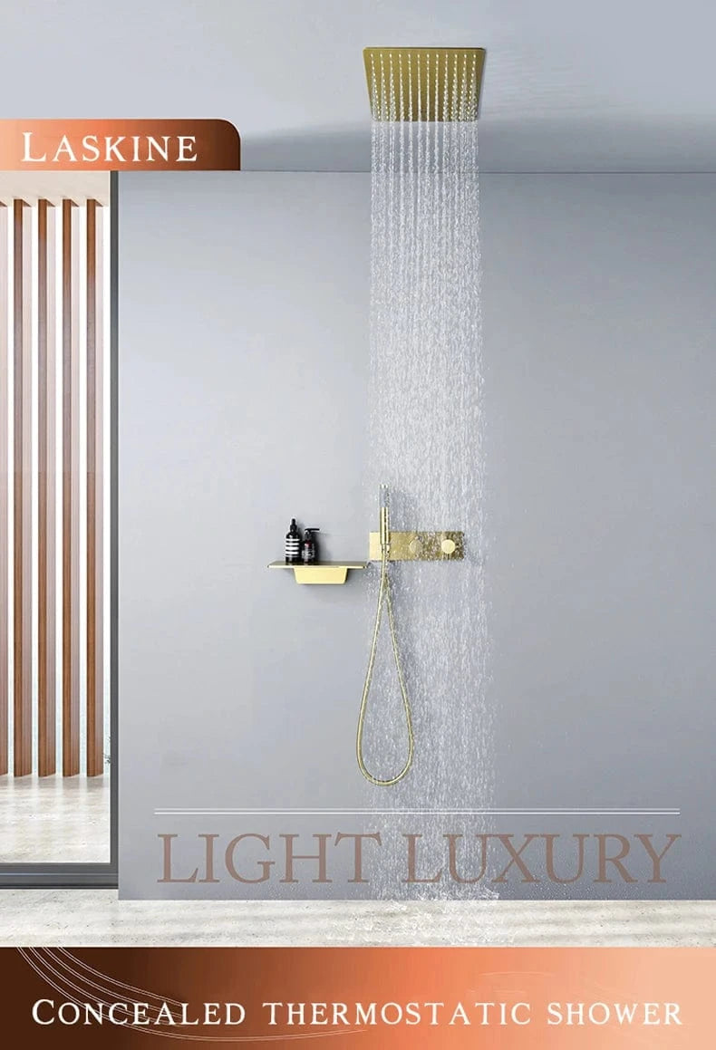Mitigeo Colonne de Douche Or