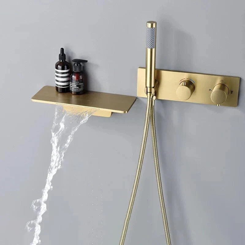 Mitigeo Colonne de Douche Or