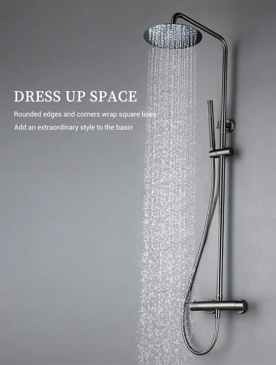 Mitigeo Colonnes de Douche Thermostatique