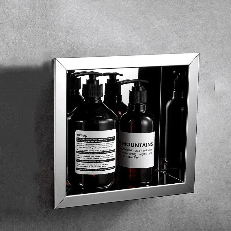 Mitigeo Douche Italienne avec Niche de Rangement