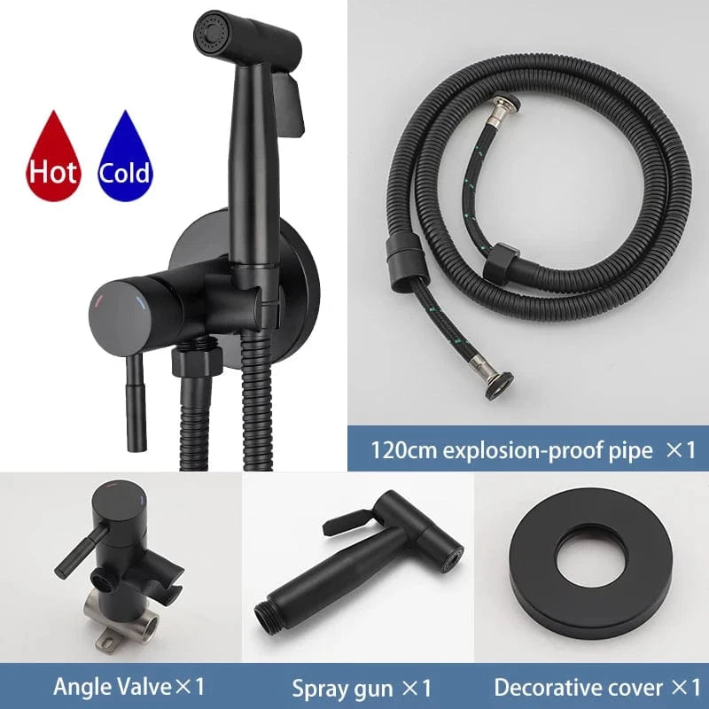 Mitigeo Noir Douchette Chauffante