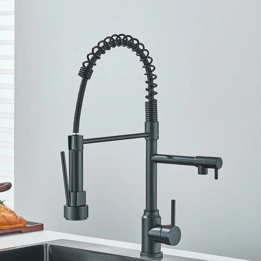 Mitigeo Noir Douchette Cuisine Professionnelle